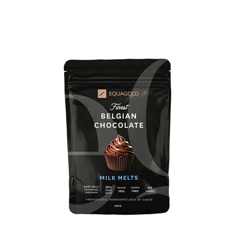 Equagold Belgian Milk Chocolate Melts - 200g