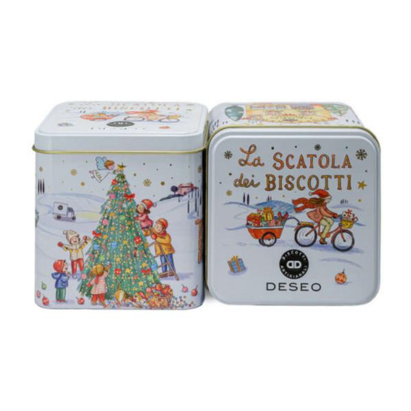 Deso Christmas Biscuit Tin 250g