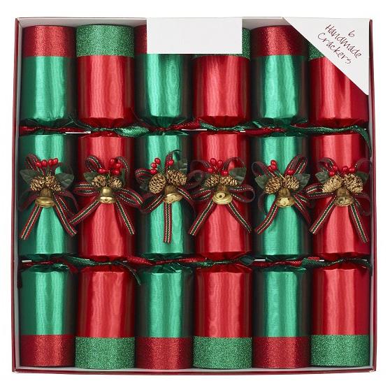 Vivendi Mayfair Ring O Bells Red & Green Crackers