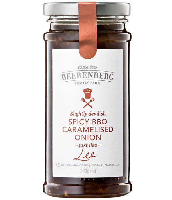 Beerenberg Spicy BBQ Caramelised Onion 280g