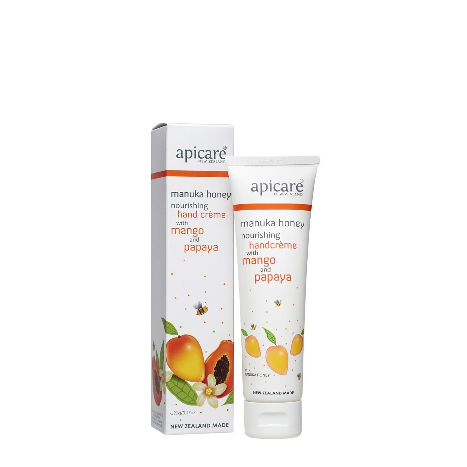 Apicare Manuka Mango & Papaya Hand Creme 90g