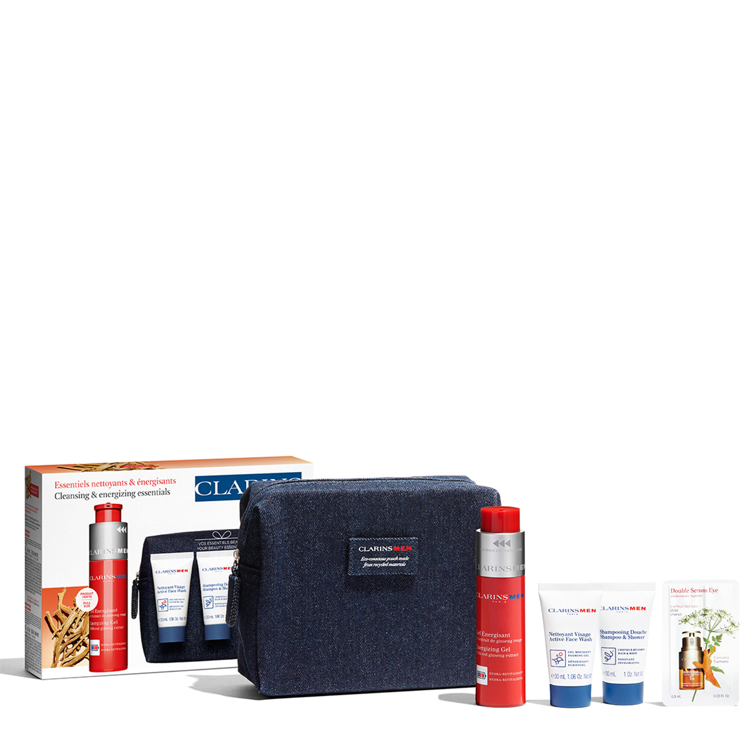 ClarinsMen Energizing Gel Set