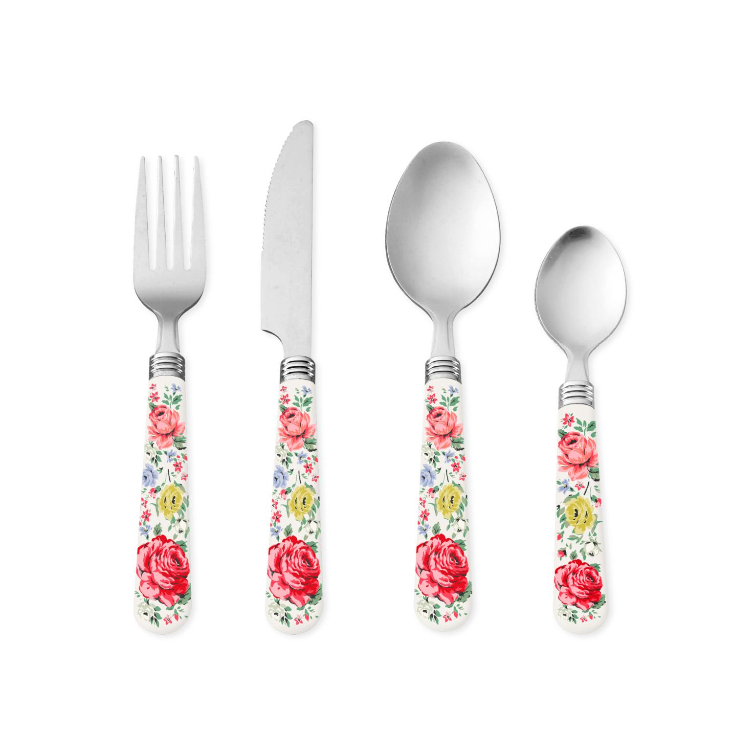 Cath Kidston Feels Like Home 16Pc Cutlery Set