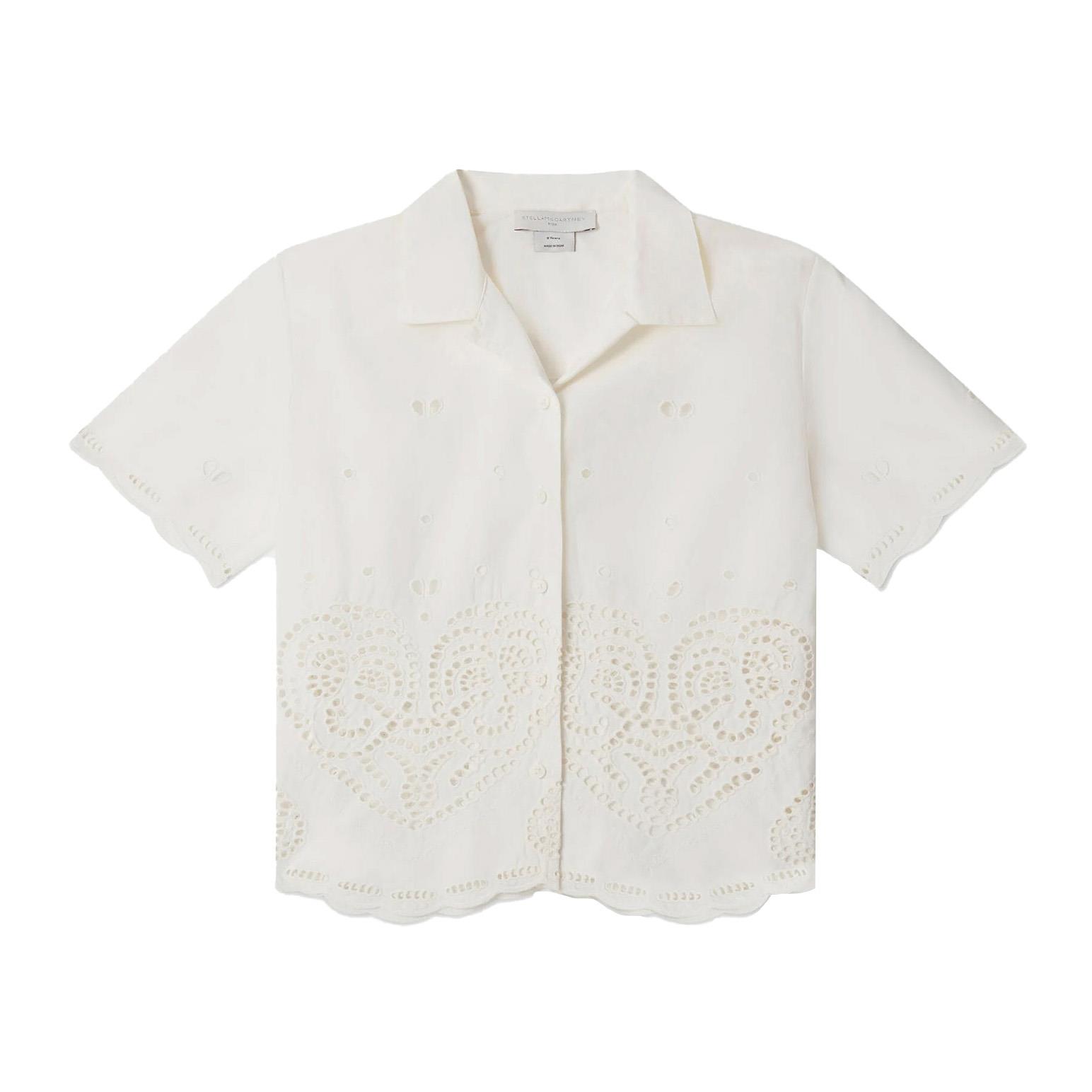 Stella McCartney Embroidery Anglaise Cotton Shirt