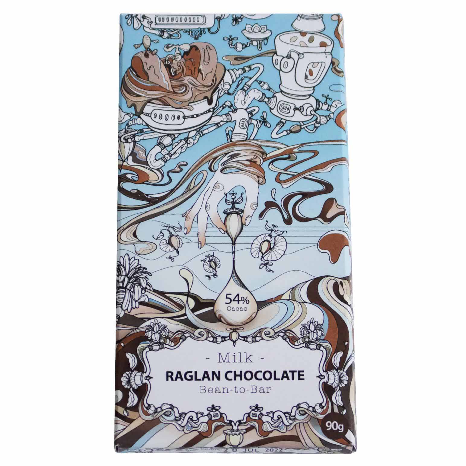 Raglan Chocolate Milk Chocolate 54% Cacao 90g