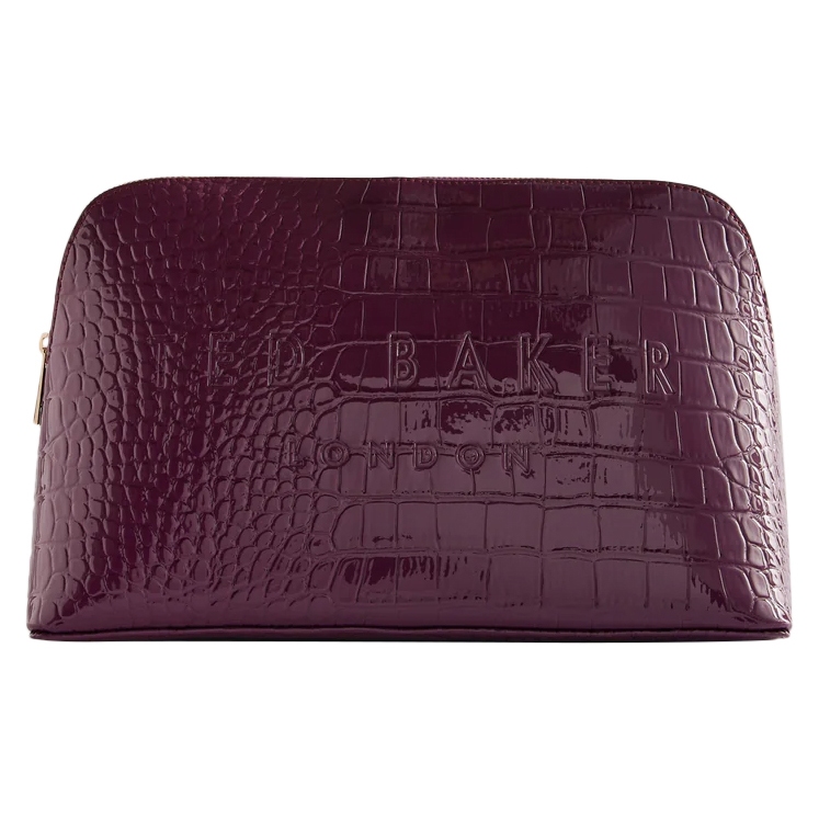 Ted Baker Crocana Imitation Croc Large Washbag