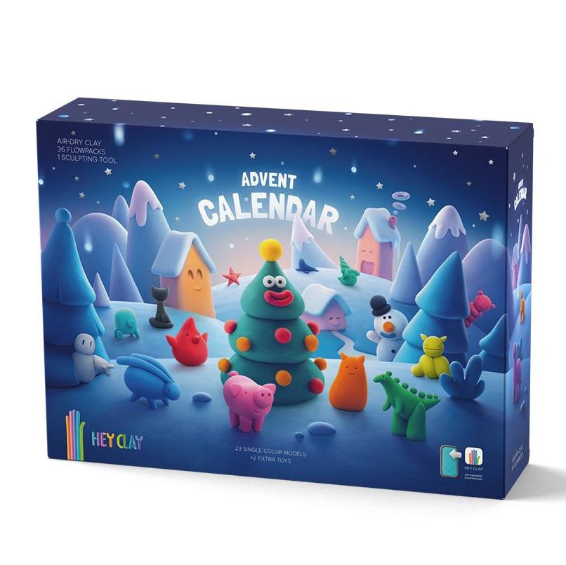 Hey Clay Advent Calendar 36 Flow Packs