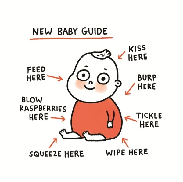 New Baby Guide Card