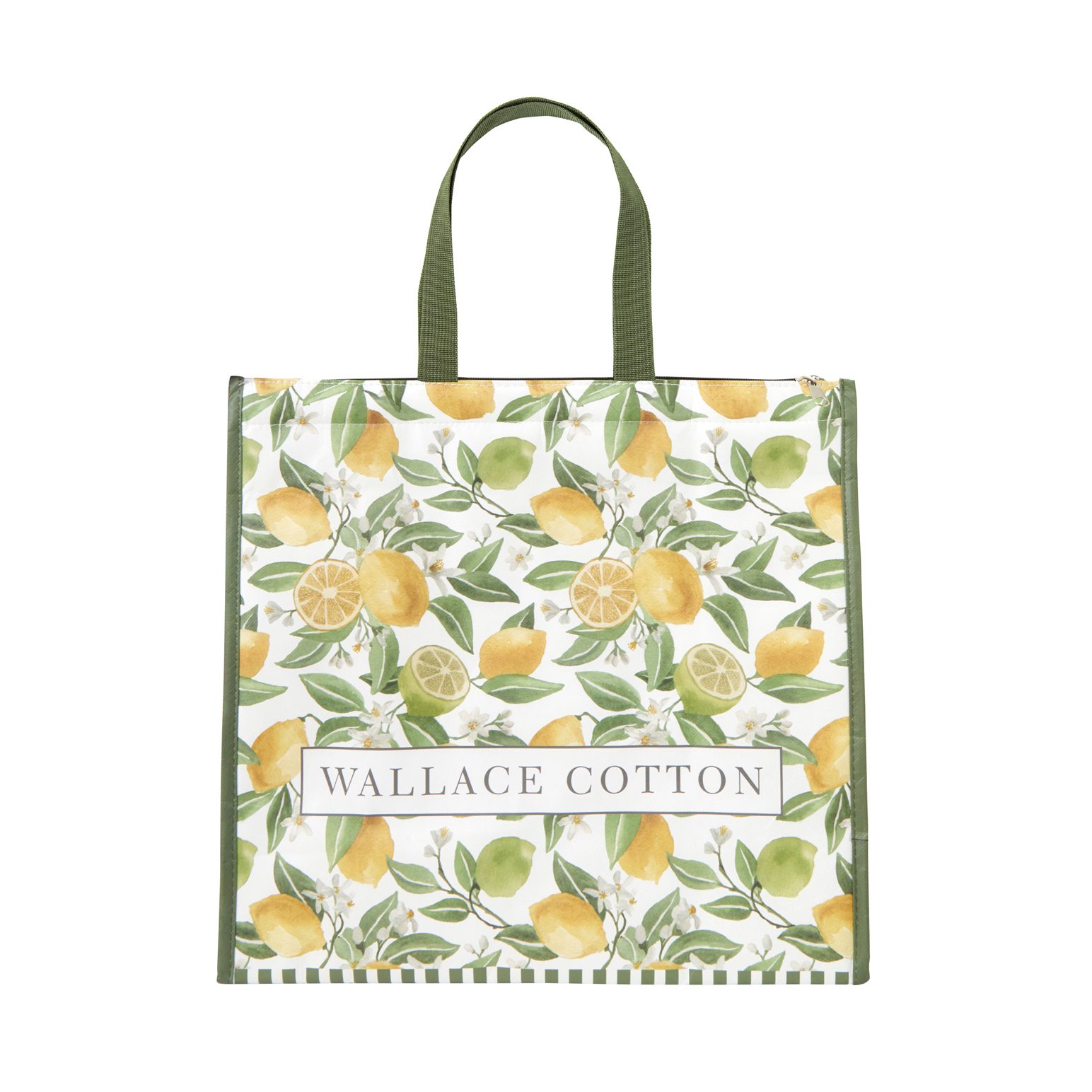 Wallace Cotton Lemon Cooler Bag