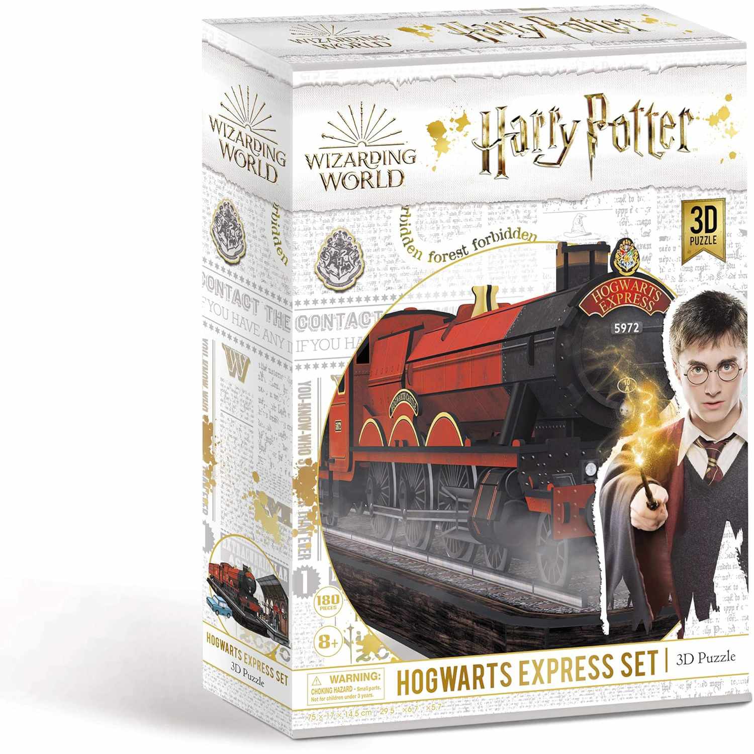 Harry Potter: 3D Paper Models - Hogwarts Express Set 180pc