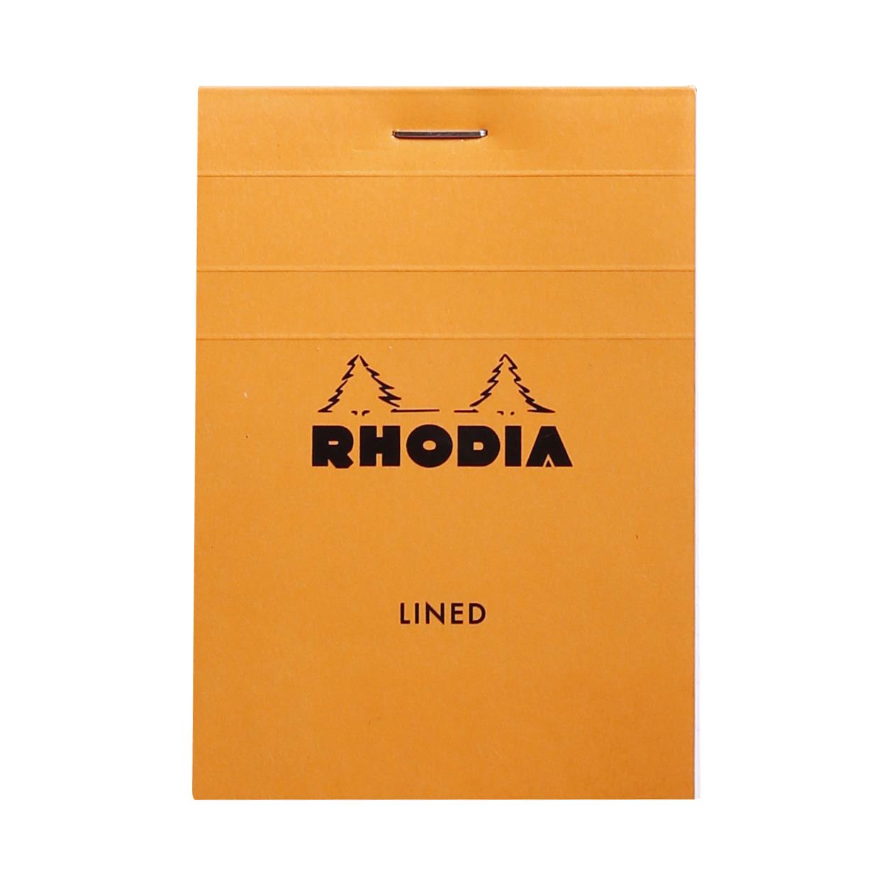 Rhodia Bloc Pad No. 11 A7 Lined Orange