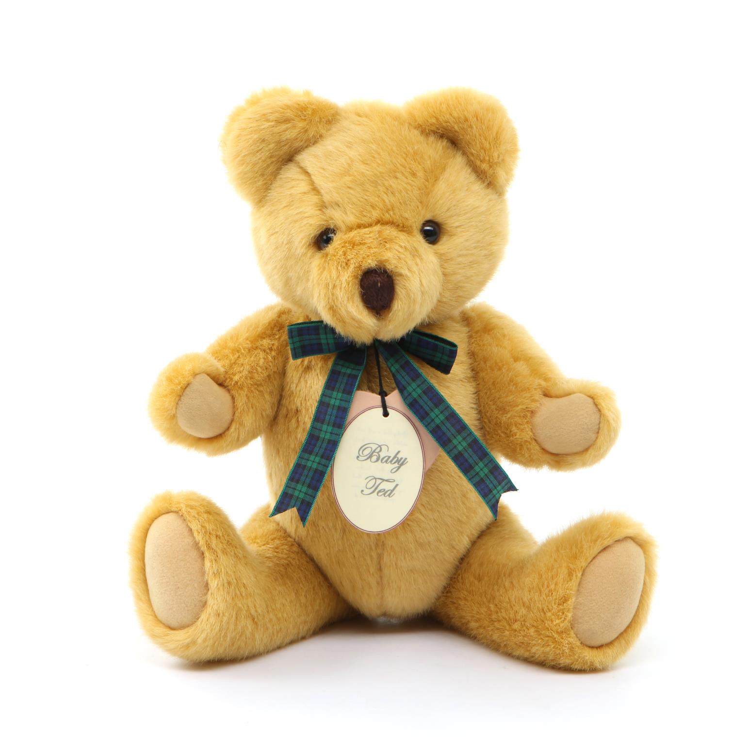 Bear with Us Gold Plush Baby Ted