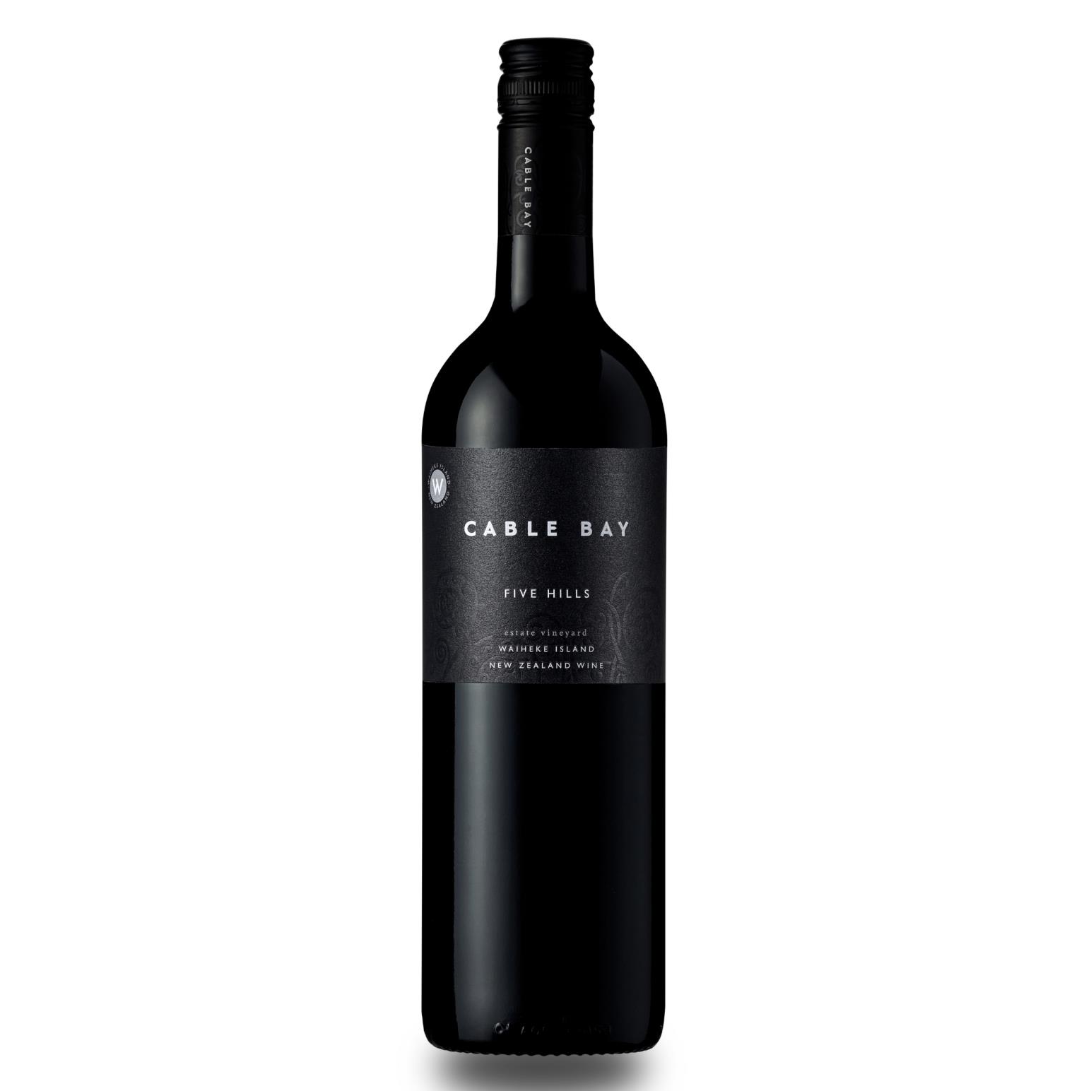 Cable Bay Waiheke Island Five Hills Merlot Malbec 750ml