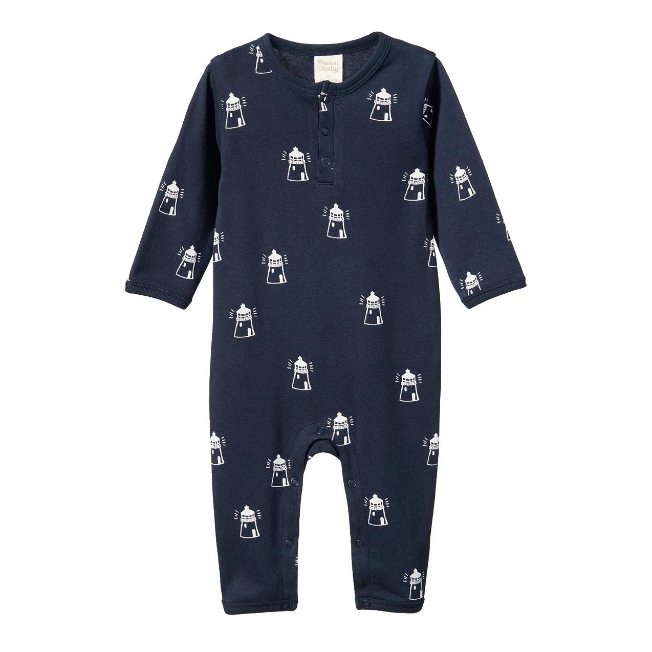 Nature Baby Henley Pyjama Suit