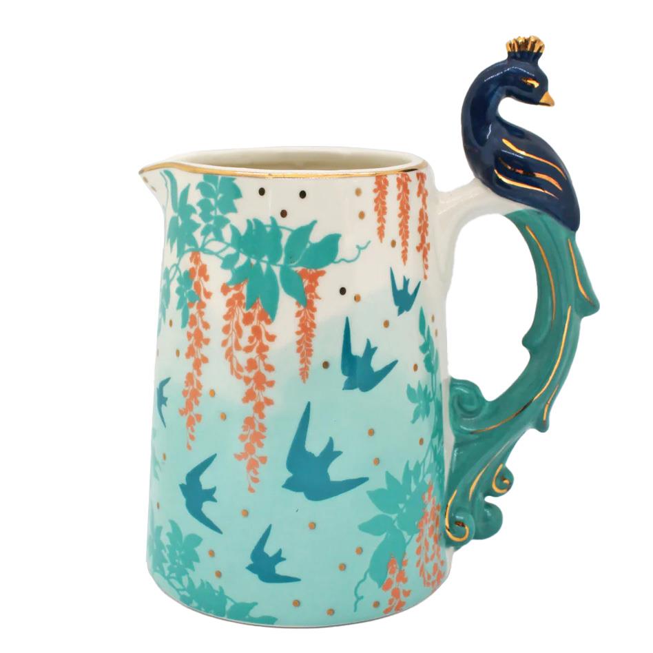 House Of Disaster Luxe Peacock Jug