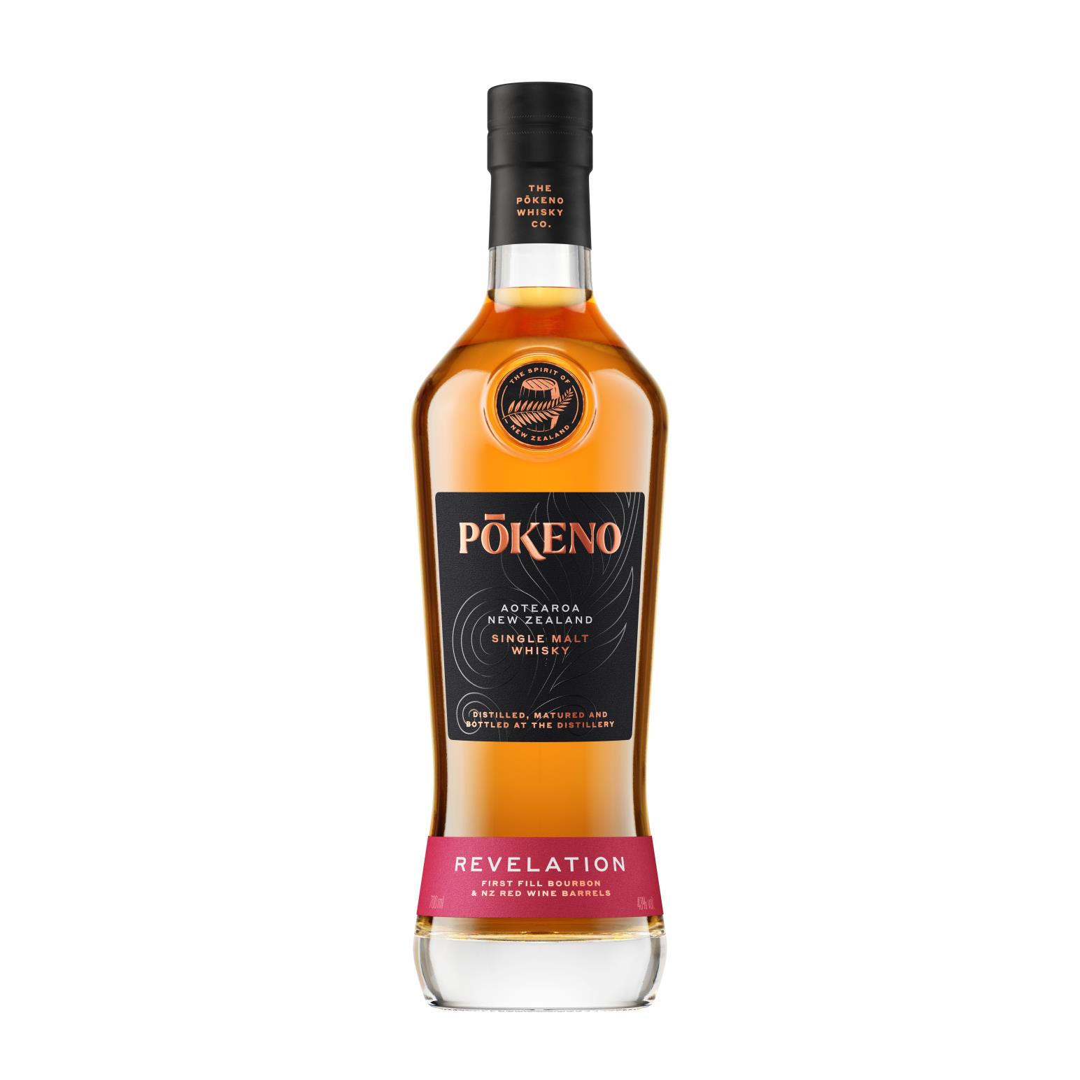 Pokeno Revelation NZ Whisky 43% 700ml