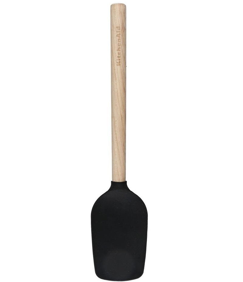 KitchenAid Maple Wood Spoon Spatula Silicone