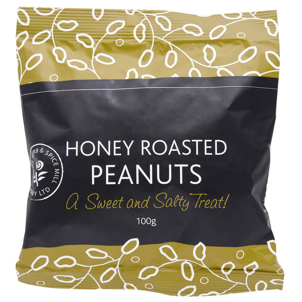 The Herb & Spice Mill Honey Roasted Peanuts 100g