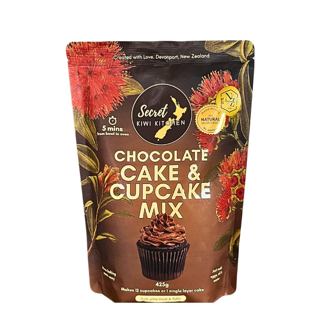 Secret Kiwi Kitchen Chocolate Cake & Cupcake Mix 425g