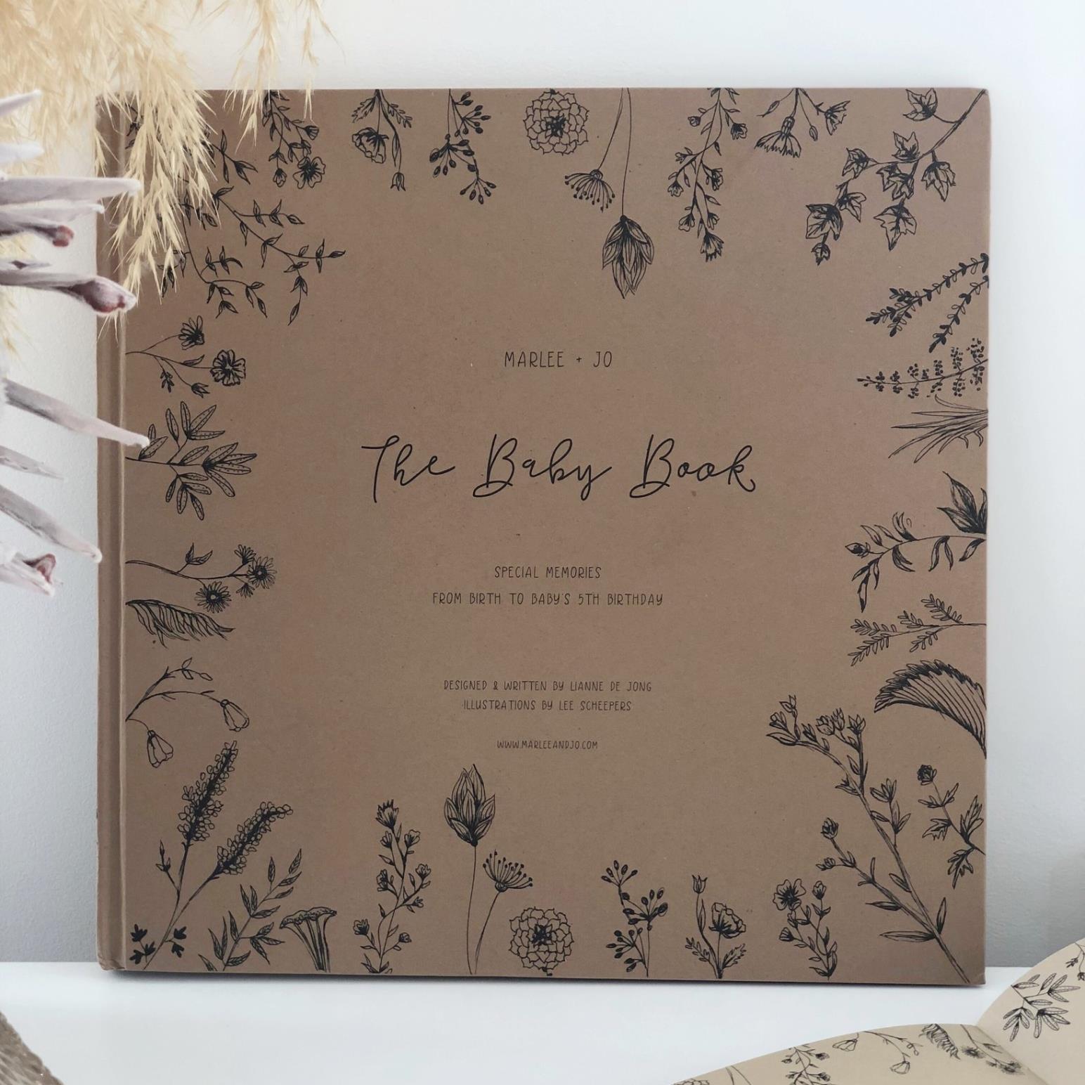 Marlee + Jo Nature Collection The Baby Book