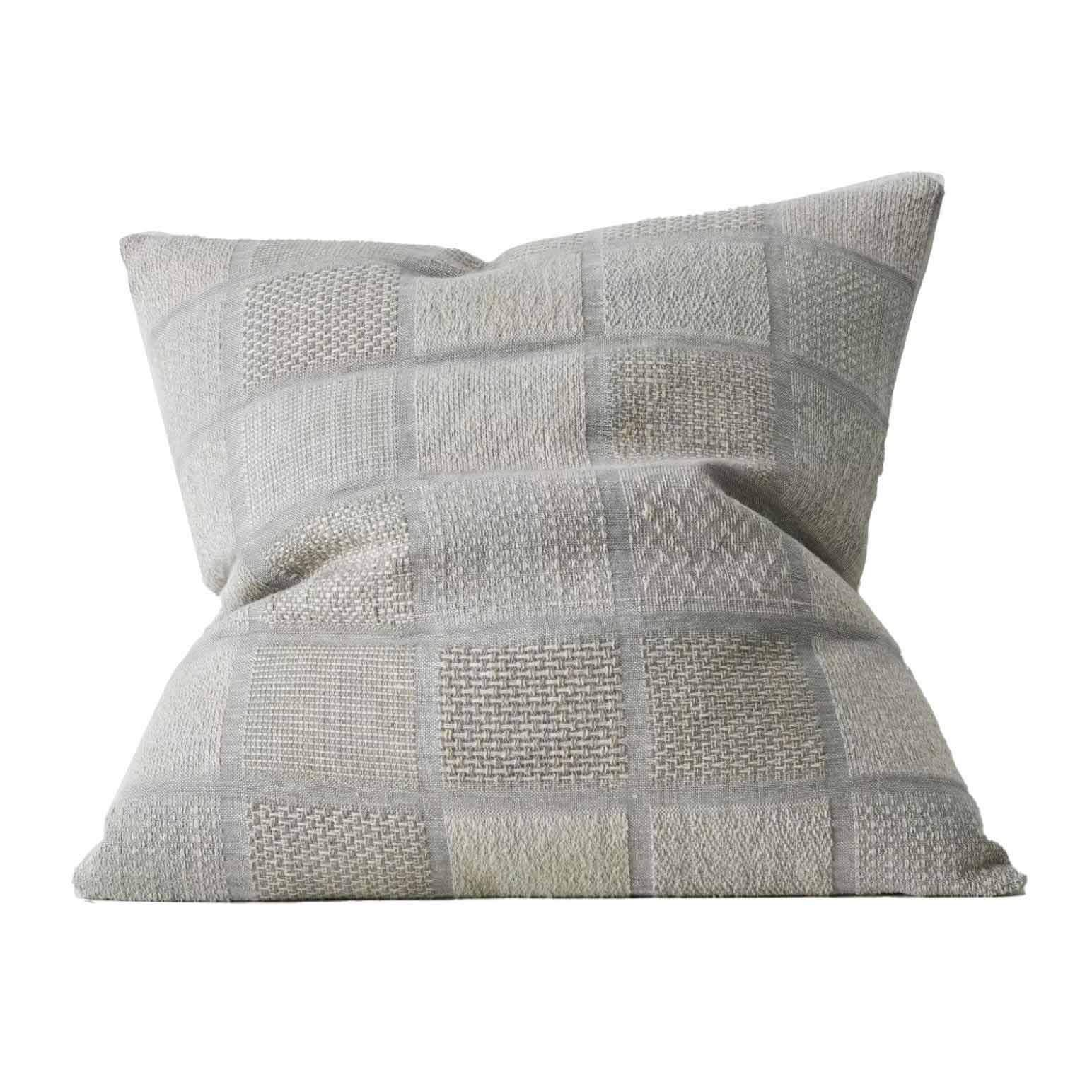 Weave Home Bodrum Woven Linen Blend Cushion 50cm x 50cm