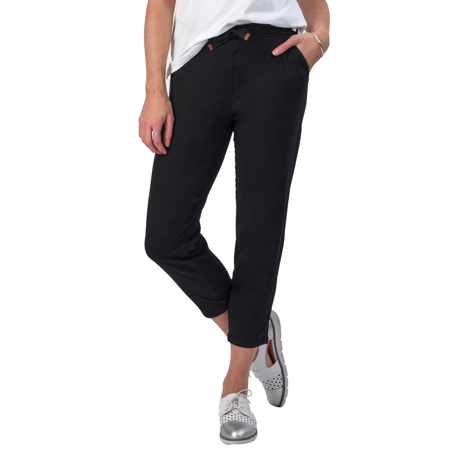 Vassalli 7/8 Length Elastic Waist Pant