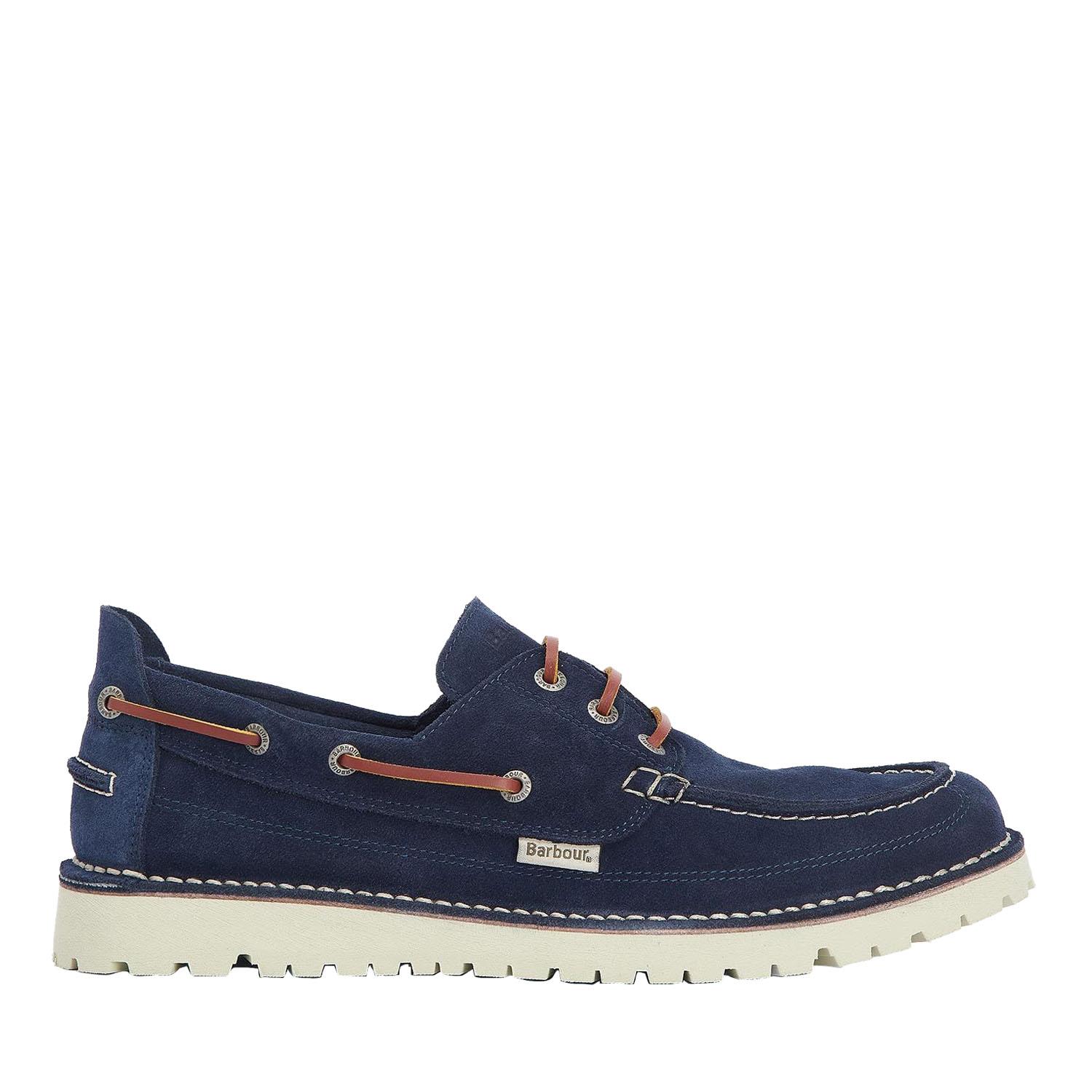 Barbour Mousa Boat Shoe Navy