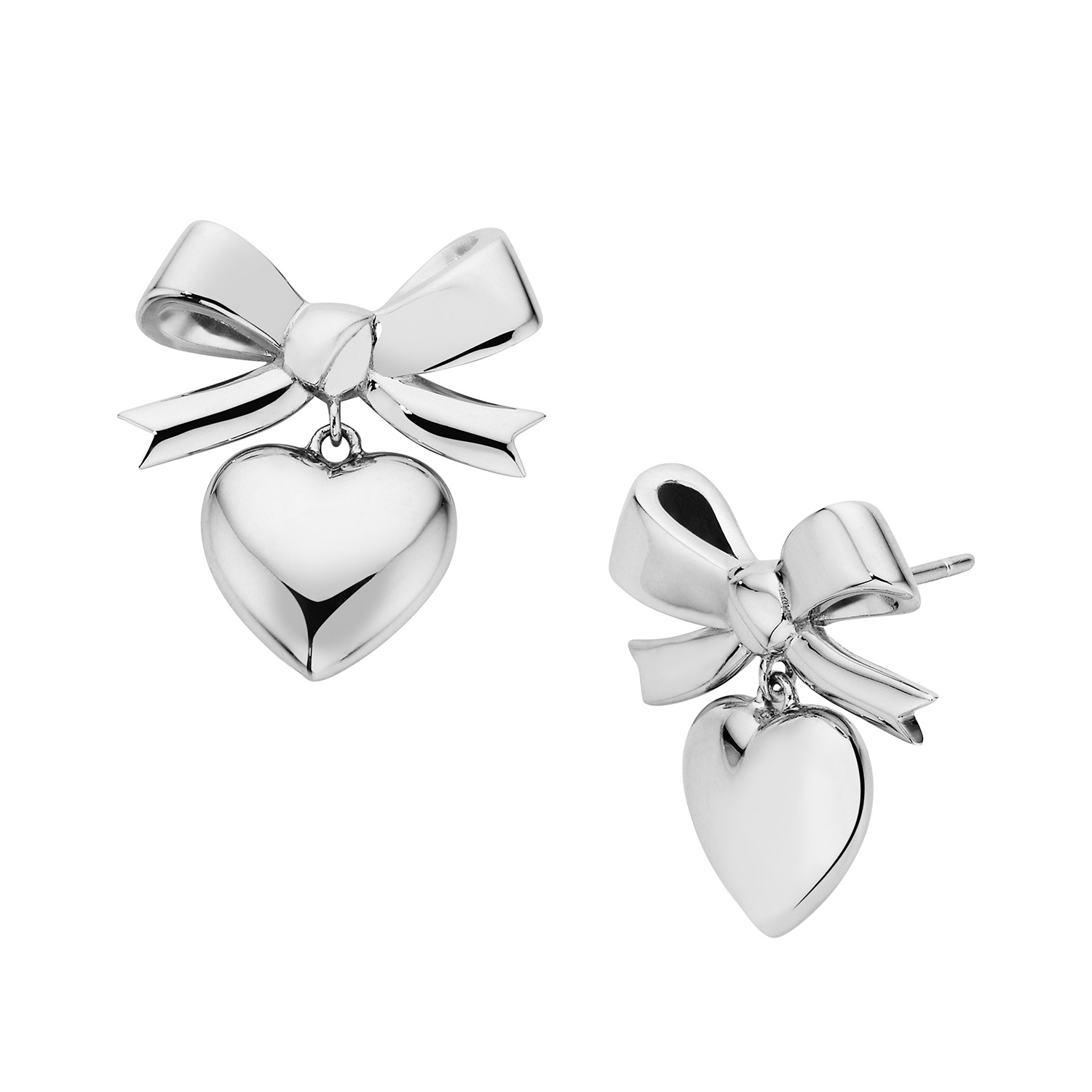 Karen Walker Jewellery Superlove Bow Earrings