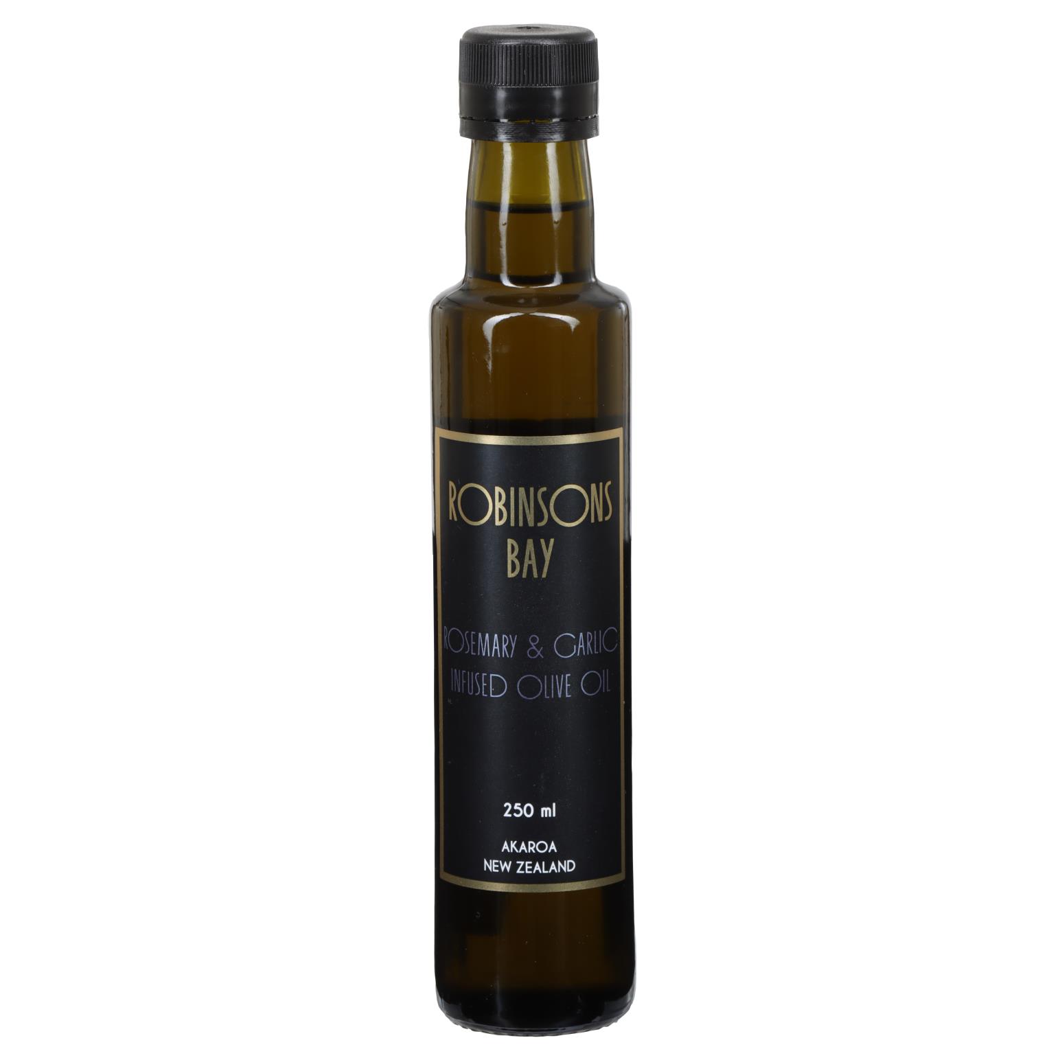 Robinsons Bay Olives Rosemary & Garlic Infused Olive Oil 250ml