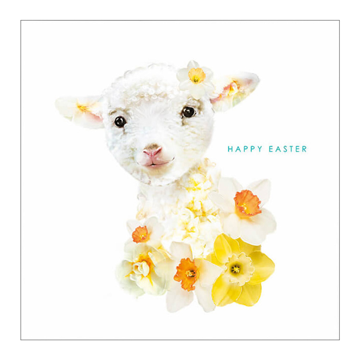 Image Gallery Easter Card Lamb Card