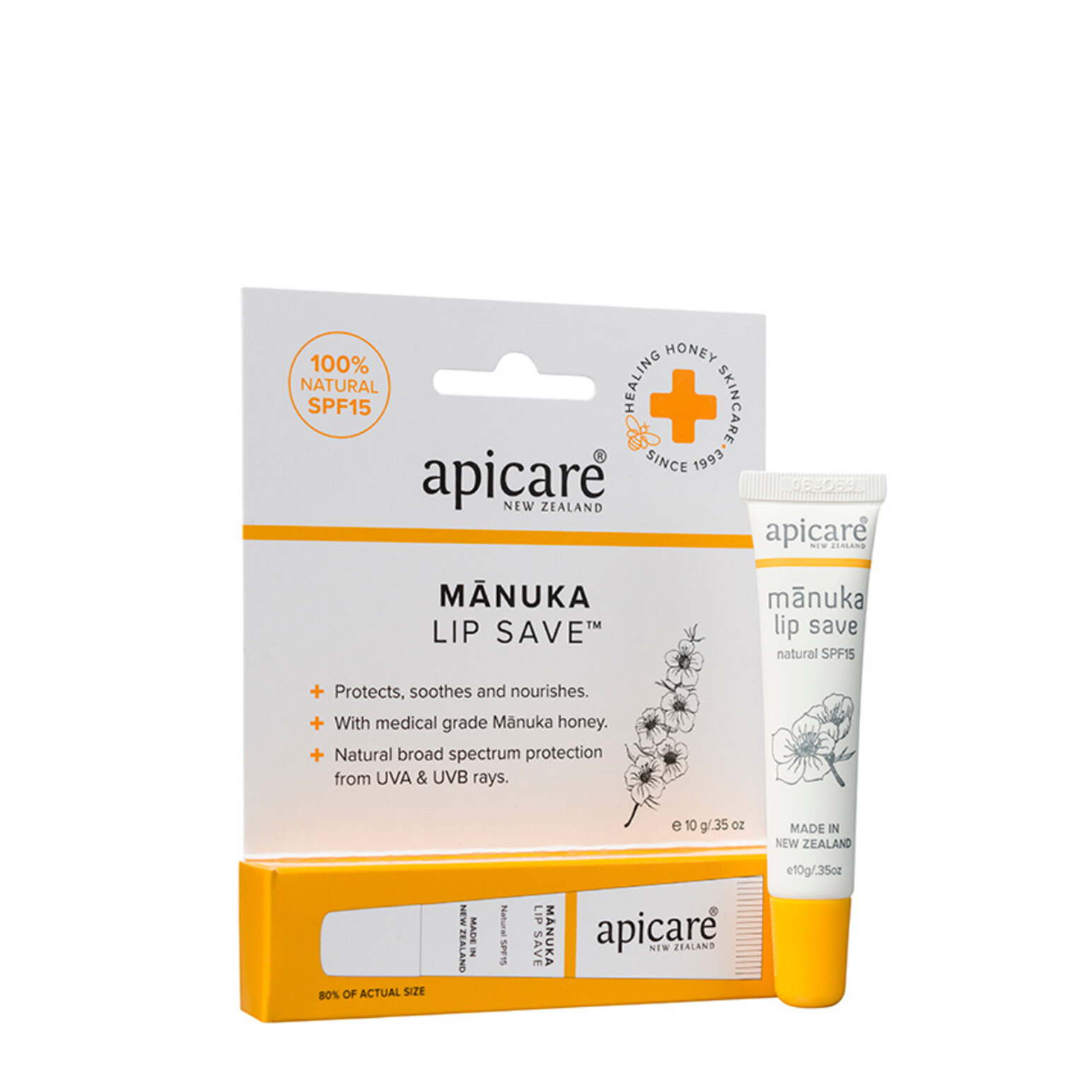 Apicare Manuka Lip Save Butter SPF15