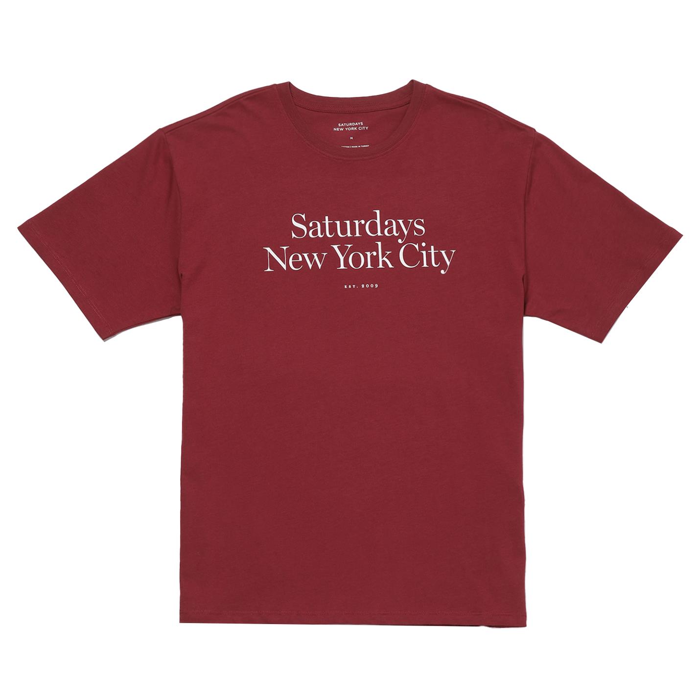 Saturdays NYC Miller Standard Ss Tee