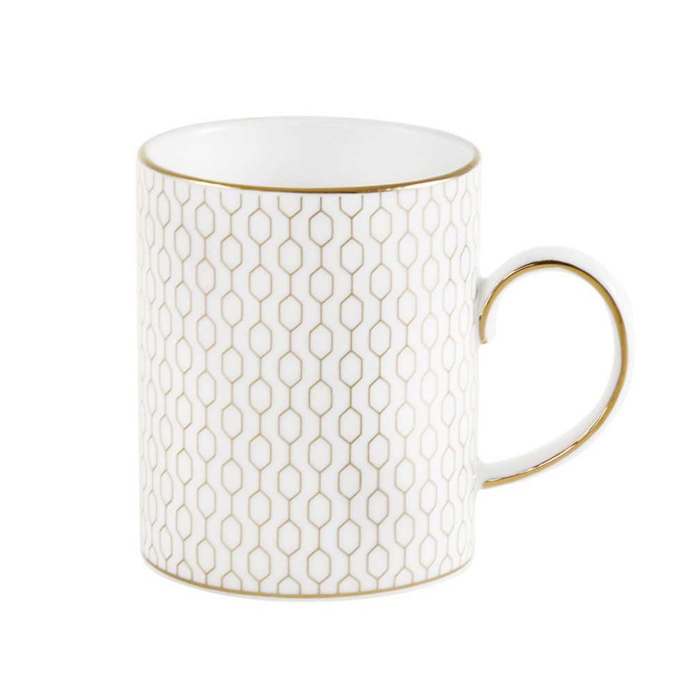 Wedgwood Bone China Gio Gold Dwarris Mug