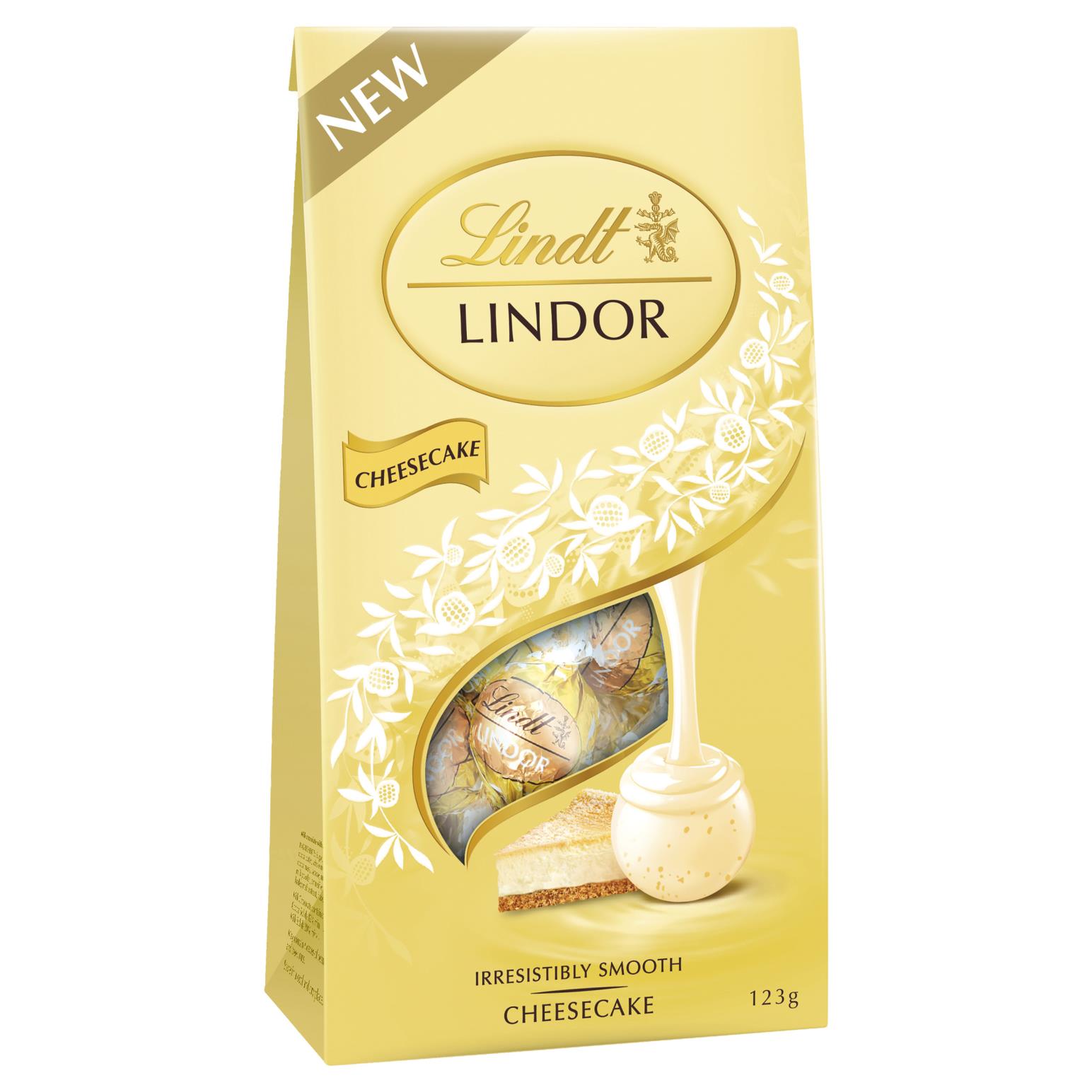 Lindt Lindor Cheesecake Pouch Bag 123g