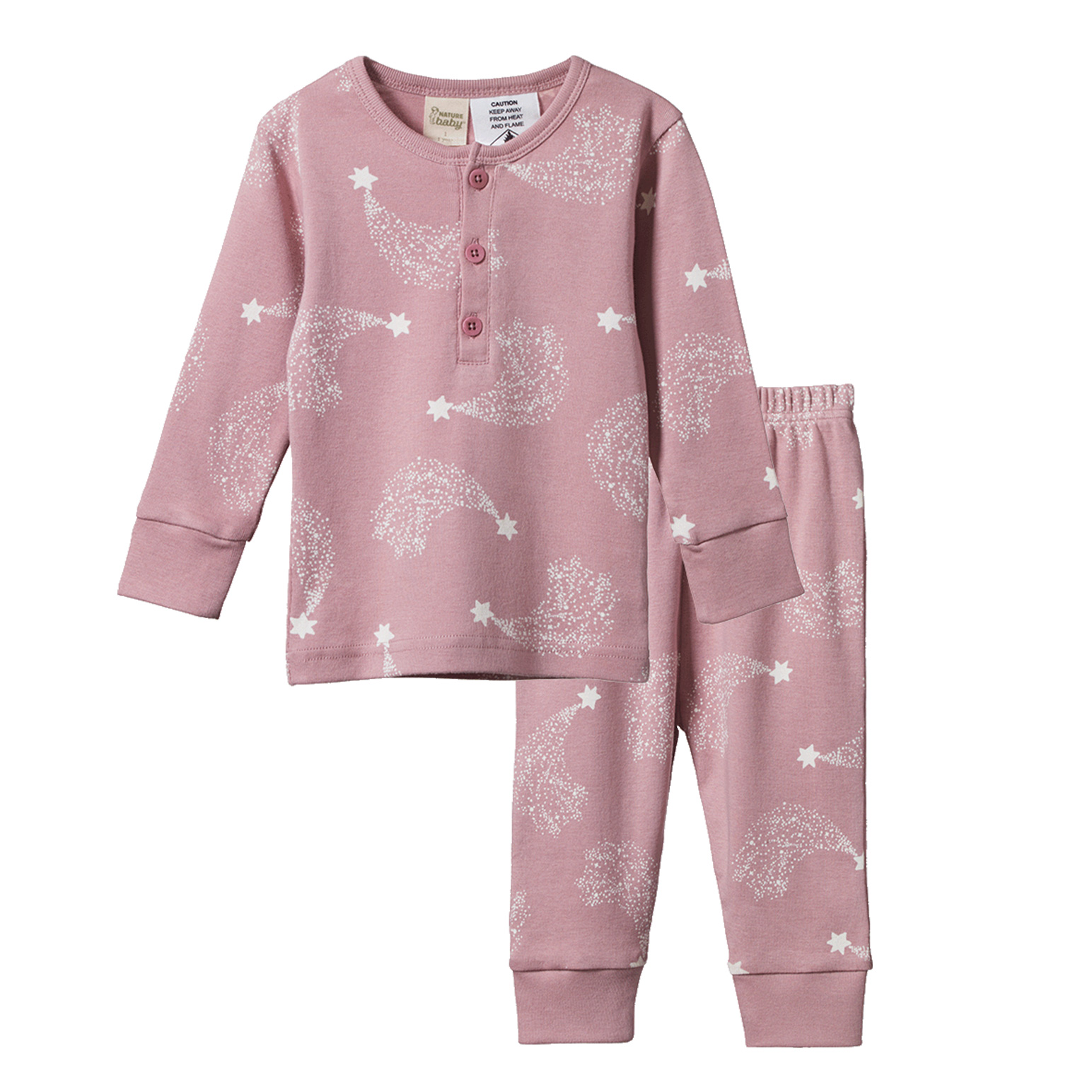 Nature Baby 2 Piece Long Sleeve Pyjamas 3-5Y