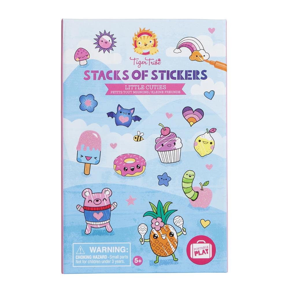 Tiger Tribe Stacks Of Stickers - Little Cute