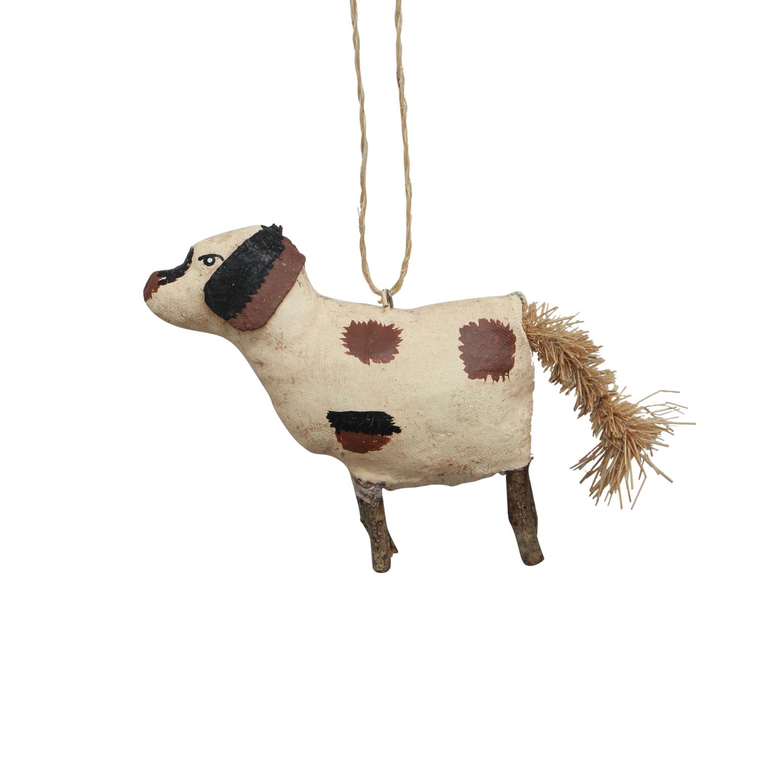 French Country Canvas Dog Hanging Decoration