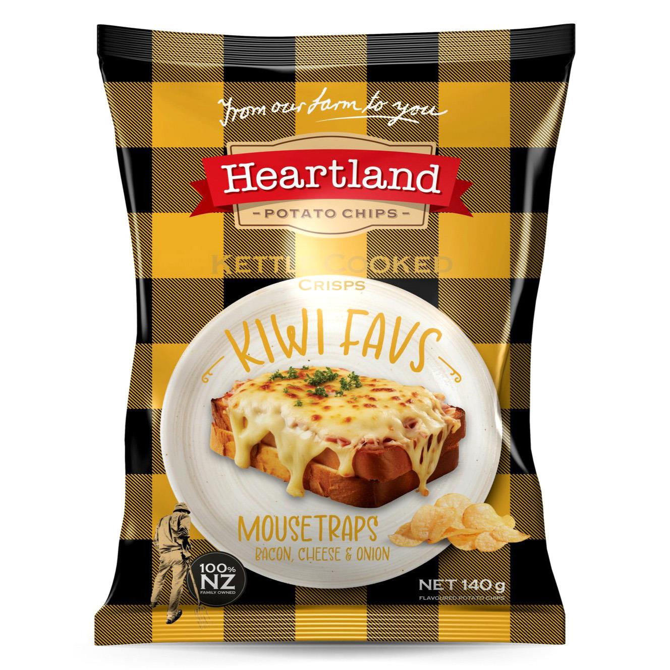 Heartland Kiwi Favourites Mousetraps - 140g