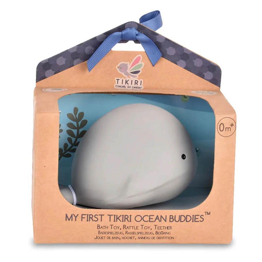 Tikiri My 1St Tikiri Ocean Buddies - Whale Teether And Rattle