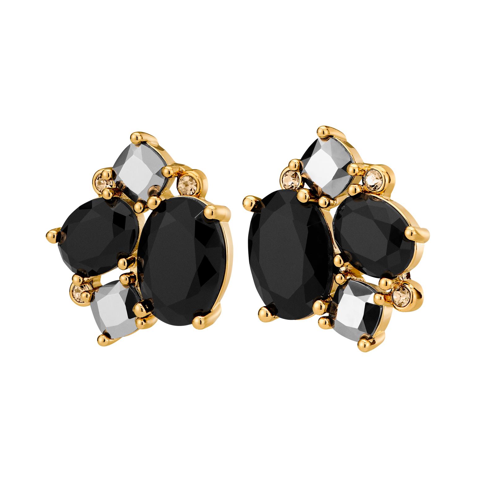 Dyrberg Kern Emma Sg Black Earring