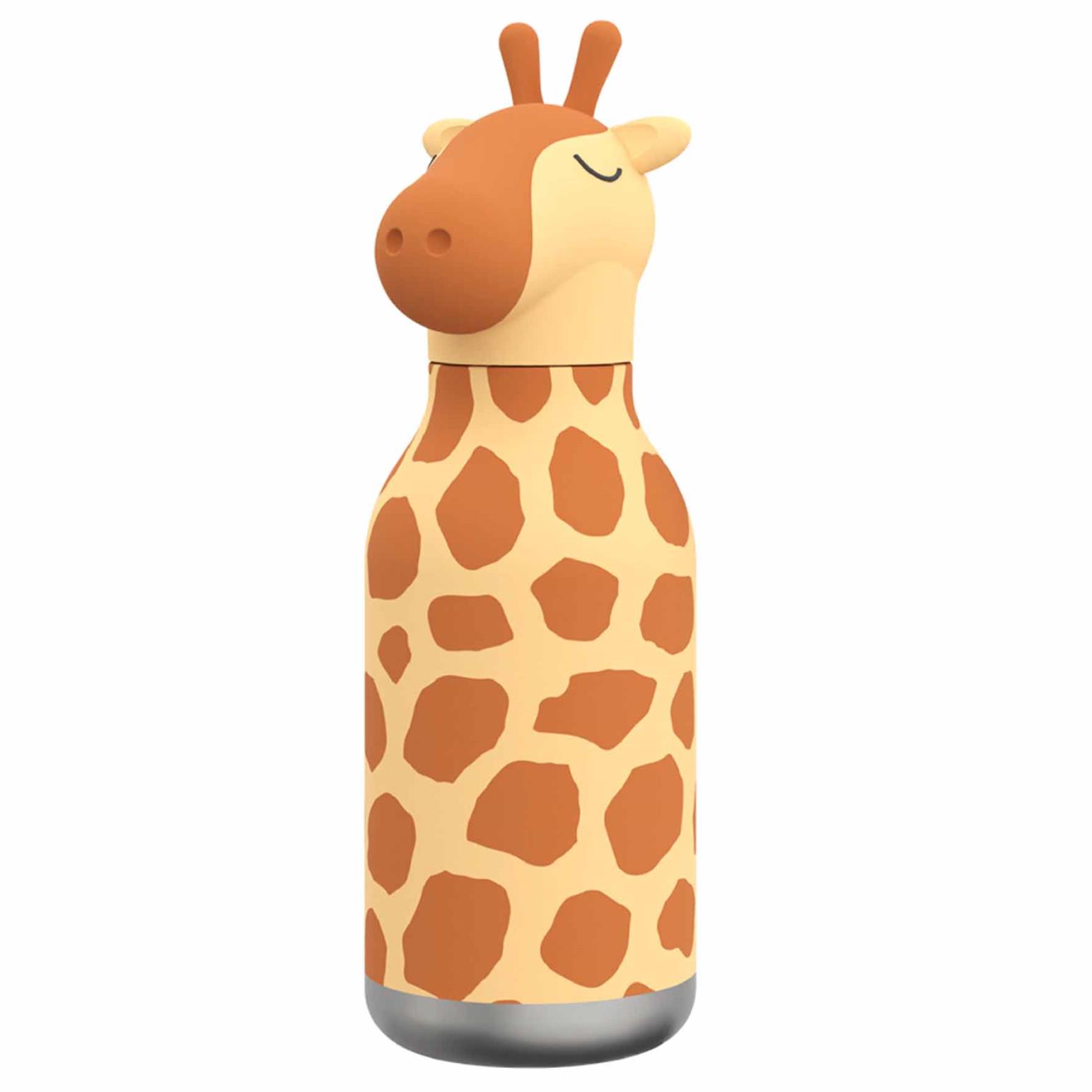 Asobu Bestie Bottle Giraffe Double Wall Insulated Bottle 460ml Brown