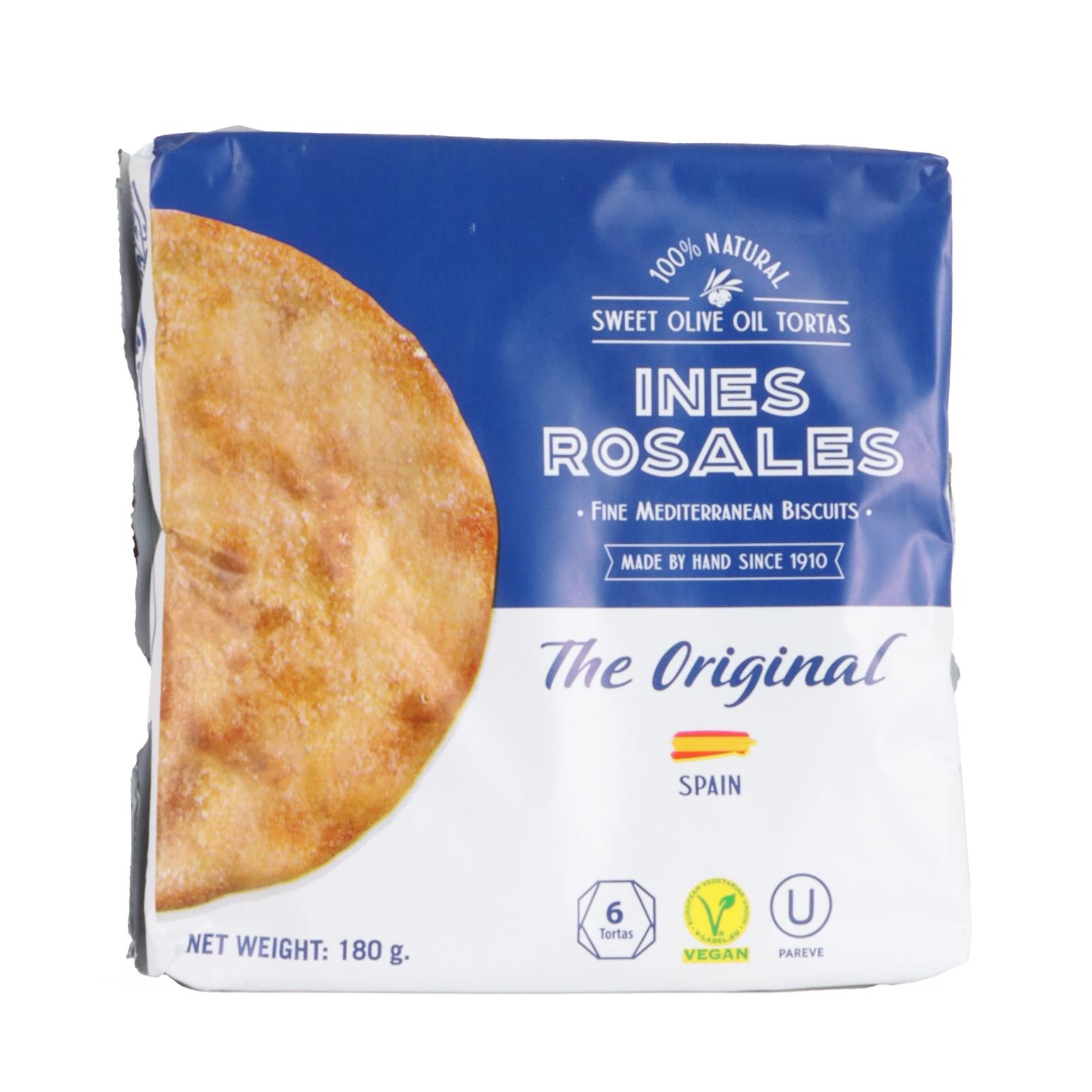 Ines Rosales Sweet Olive Oil Tortas 180g