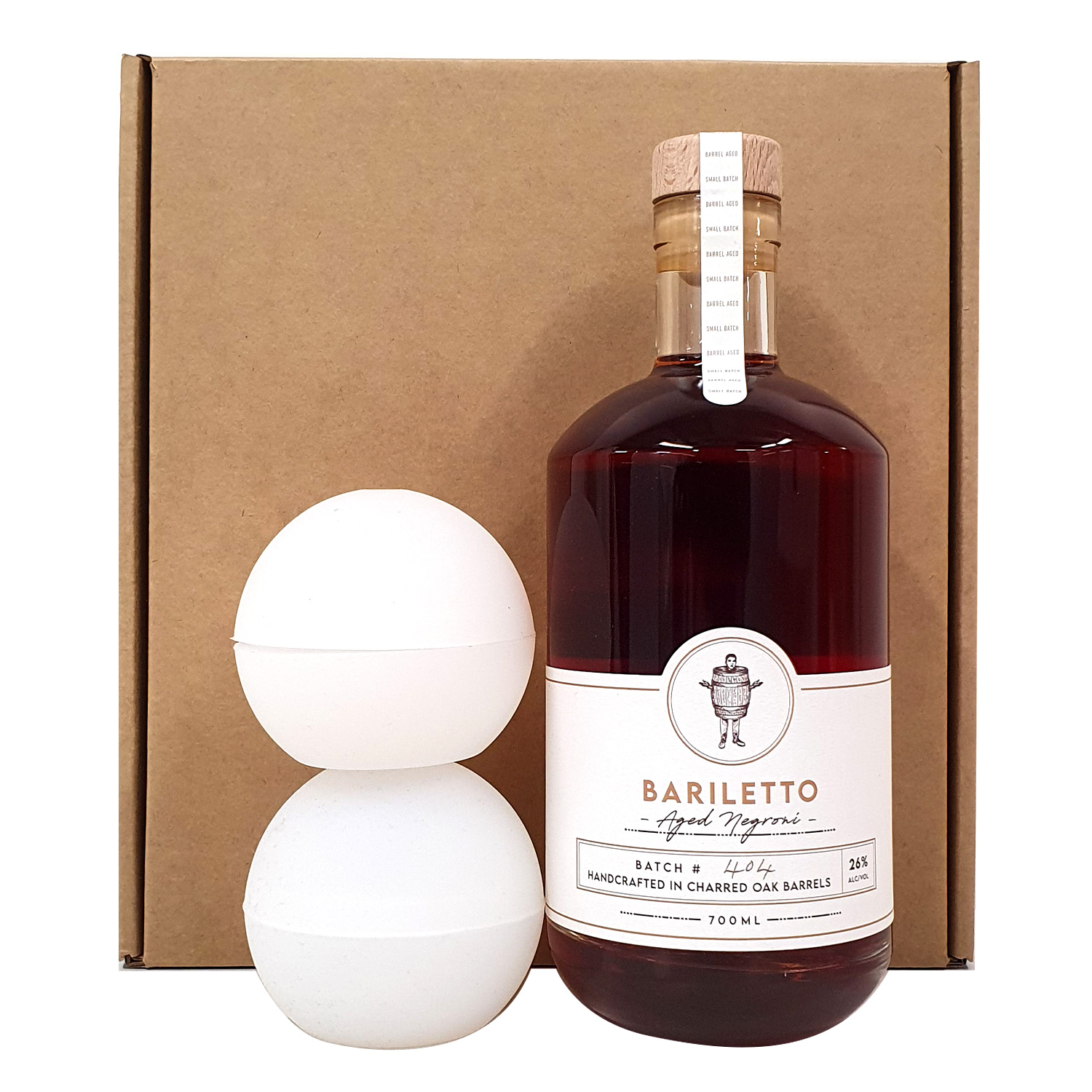 Bariletto Ice Sphere Gift Box 26% 700ml