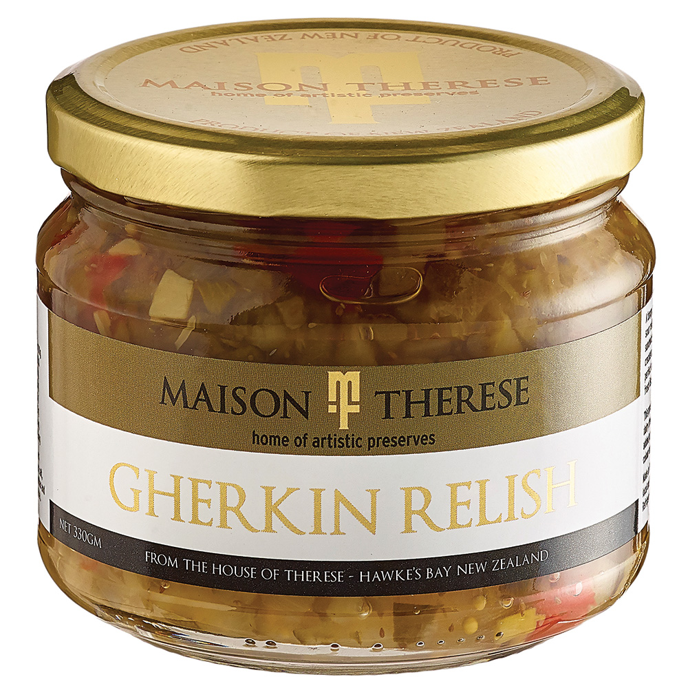 Maison Therese Gherkin Relish 330g