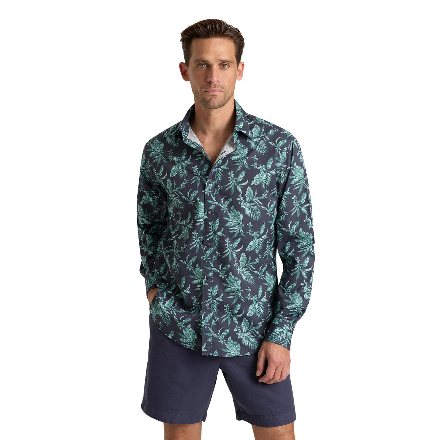 M.J. Bale Paseo Printed Shirt