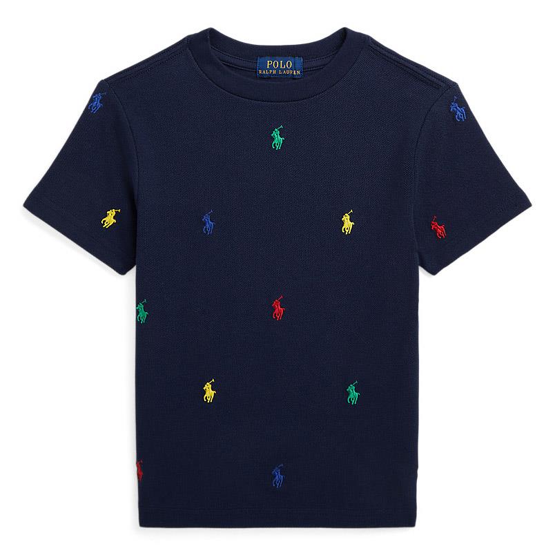 Polo Ralph Lauren Polo Pony Cotton Mesh Tee 2-4