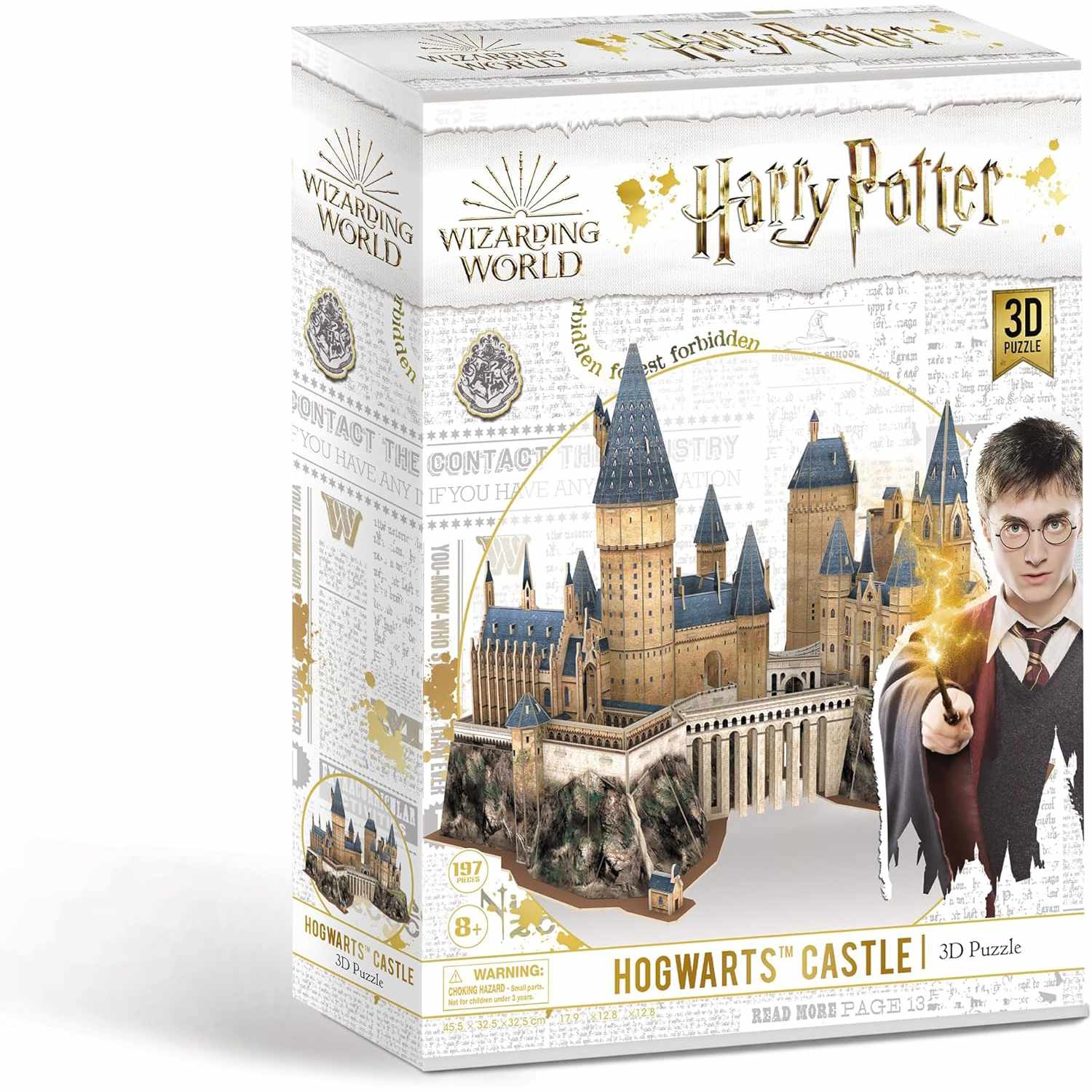 Harry Potter: 3D Paper Models - Hogwarts Great Hall 187pc