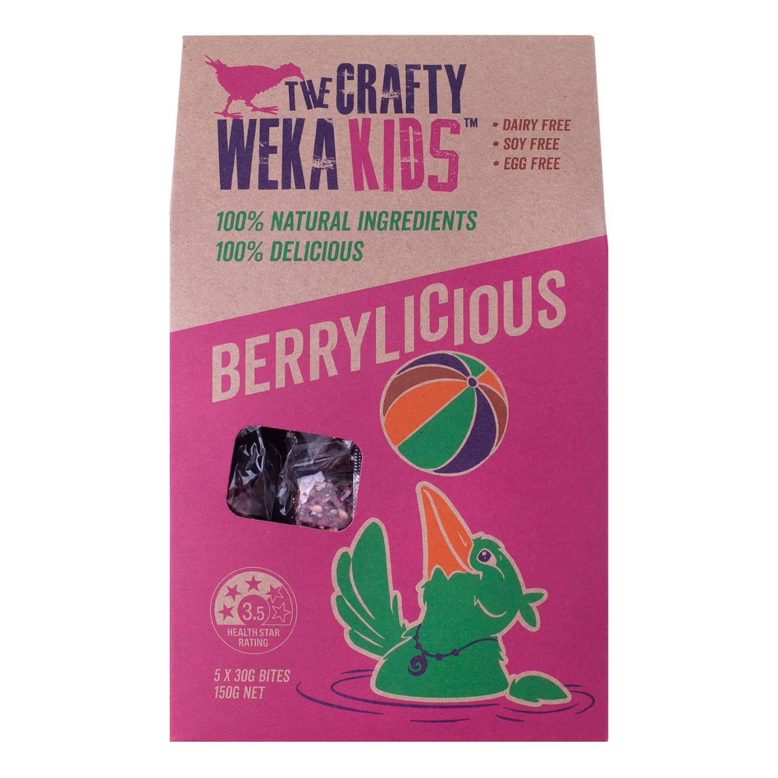 The Crafty Weka Kids Berrylicious 150g