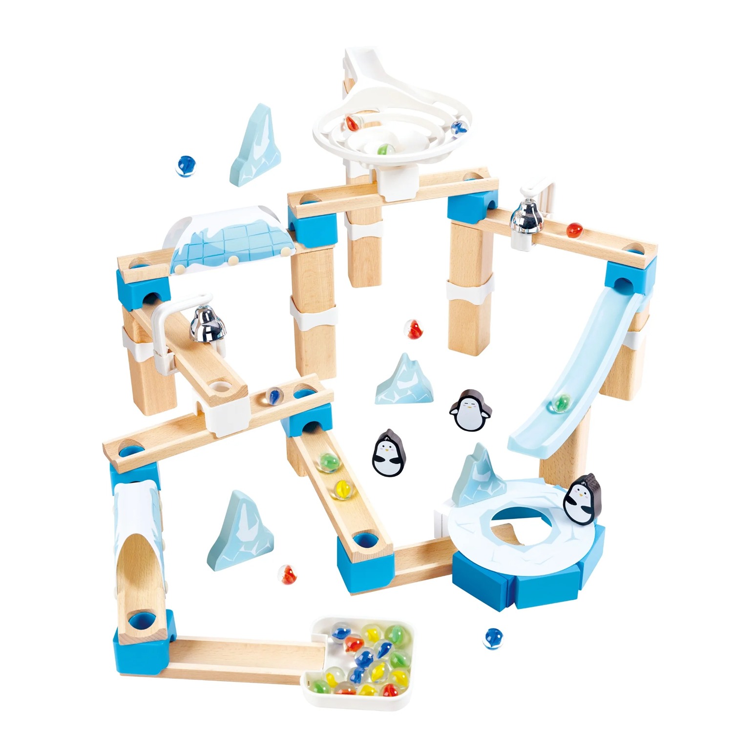 Hape Penguin Playground Marble Run