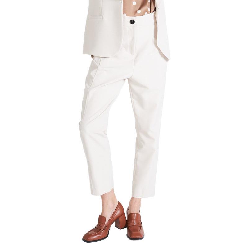 Biancoghiaccio Barrel Leg Relaxed Pant